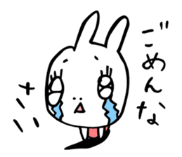 Graffiti rabbit . sticker #2900563