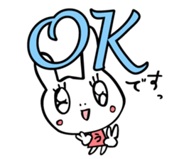 Graffiti rabbit . sticker #2900569