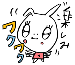 Graffiti rabbit . sticker #2900573