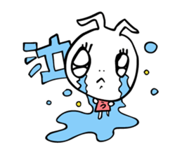 Graffiti rabbit . sticker #2900576