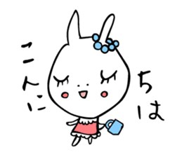 Graffiti rabbit . sticker #2900582