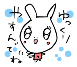 Graffiti rabbit . sticker #2900584