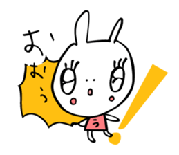 Graffiti rabbit . sticker #2900585