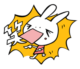 Graffiti rabbit . sticker #2900586