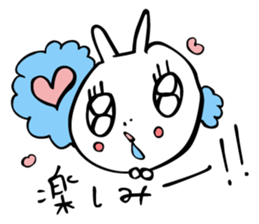 Graffiti rabbit . sticker #2900589