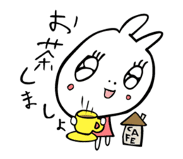 Graffiti rabbit . sticker #2900590