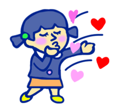 The impudent kindergartener 2 sticker #2900641