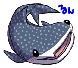 Kawaii Whale shark sticker #2900803