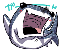 Kawaii Whale shark sticker #2900806