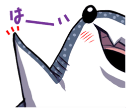 Kawaii Whale shark sticker #2900826