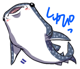 Kawaii Whale shark sticker #2900831