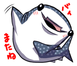 Kawaii Whale shark sticker #2900834