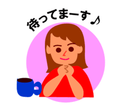 Housewife's everyday life sticker #2900881