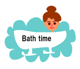 Housewife's everyday life sticker #2900911