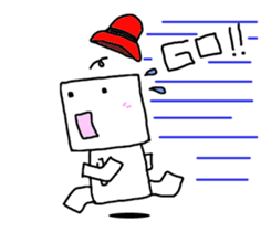 Feeiing robot sticker #2900990