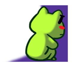 The Navel Frog 2 sticker #2901038