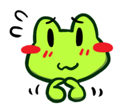 The Navel Frog 2 sticker #2901039