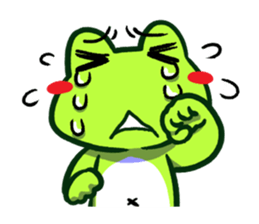 The Navel Frog 2 sticker #2901041