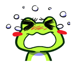 The Navel Frog 2 sticker #2901042