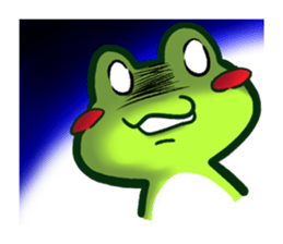 The Navel Frog 2 sticker #2901056