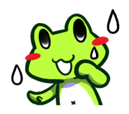 The Navel Frog 2 sticker #2901059