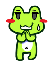 The Navel Frog 2 sticker #2901064