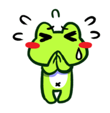 The Navel Frog 2 sticker #2901065