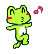 The Navel Frog 2 sticker #2901067