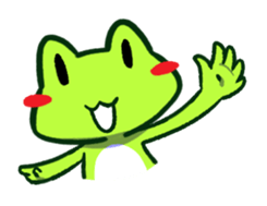 The Navel Frog 2 sticker #2901069