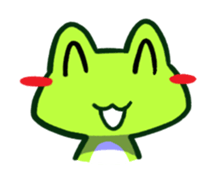 The Navel Frog 2 sticker #2901072