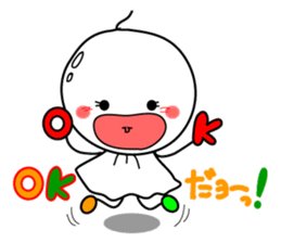 feeling of the paper doll. sticker #2901325