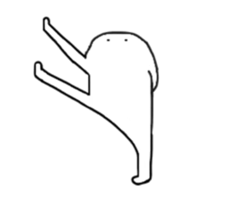 White monster.. sticker #2901455