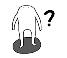 White monster.. sticker #2901458