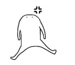 White monster.. sticker #2901473