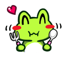 The Navel Frog 1 sticker #2901640