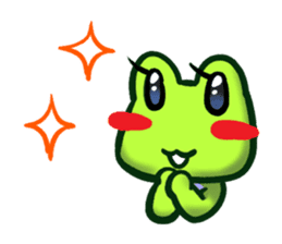 The Navel Frog 1 sticker #2901671
