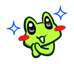 The Navel Frog 1 sticker #2901672