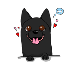 kuro and friends! sticker #2902050