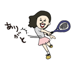 Tennisticker sticker #2902236