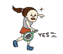 Tennisticker sticker #2902238