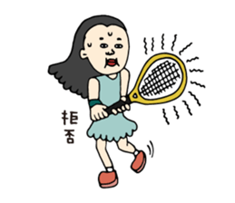 Tennisticker sticker #2902242
