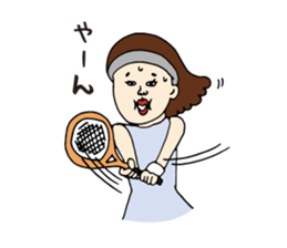 Tennisticker sticker #2902245