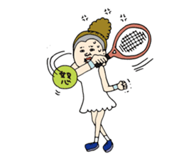 Tennisticker sticker #2902252