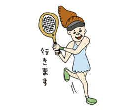 Tennisticker sticker #2902268