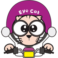Eye cat sticker #2902671