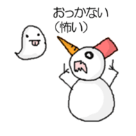 snowman-hokkaido sticker #2903120