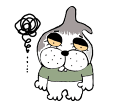 a smile on his face sticker #2903243