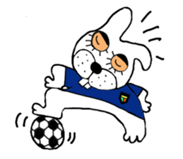 a smile on his face sticker #2903246