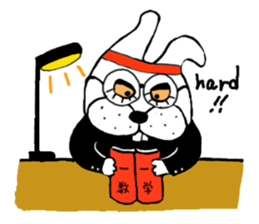 a smile on his face sticker #2903253