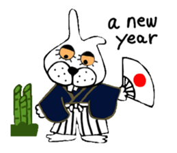 a smile on his face sticker #2903266